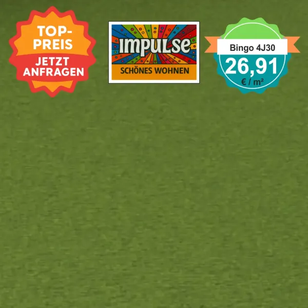 Vorwerk Bingo Teppichboden 4J30 im Wohnraum – Raumbild mit Möbeln und Dekoration